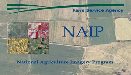 Screenshot of the National Agriculture Imagery Program Website